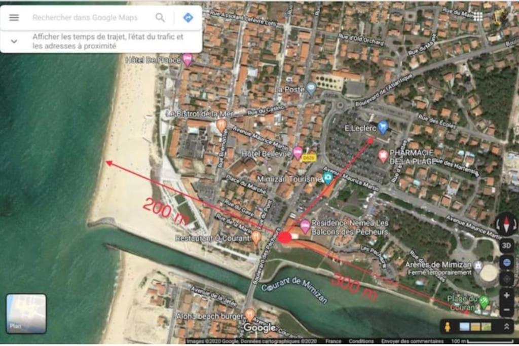 Appartement 200M De L'Ocean Avec Piscine Exterieure Mimizan Exterior foto